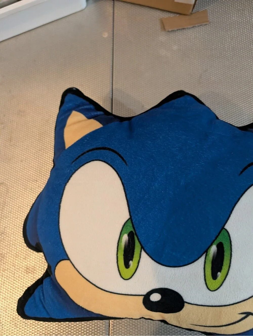 Sonic the Hedgehog Plush Pillow - Soft and Comfy Character Cushion